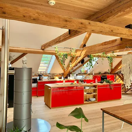 250qm Luxury Glas-loft With Cosy Alpenview Daire *
